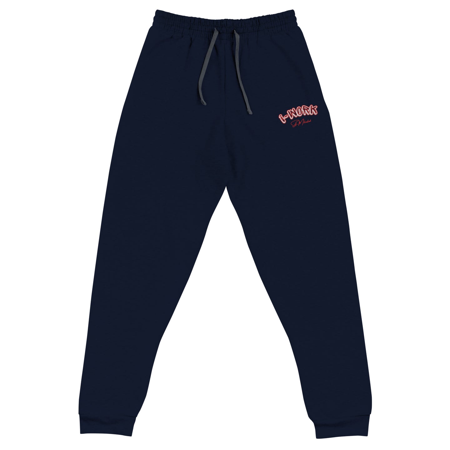 I-work (red)Unisex Joggers