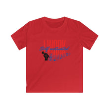 Load image into Gallery viewer, Kids Softstyle I-Work music Tee
