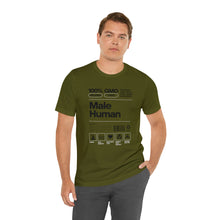 Load image into Gallery viewer, Male Human Jersey Short Sleeve Tee
