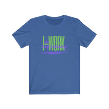 Load image into Gallery viewer, I-Work Unisex Jersey Short Sleeve Tee
