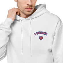 Load image into Gallery viewer, IWORK Varsity Hoop fleece hoodie
