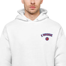 Load image into Gallery viewer, IWORK Varsity Hoop fleece hoodie
